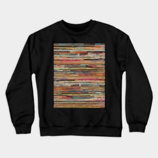 Vinyl Records Vintage Music Audio Hifi 70s 80s 90s Pop Culture Crewneck Sweatshirt